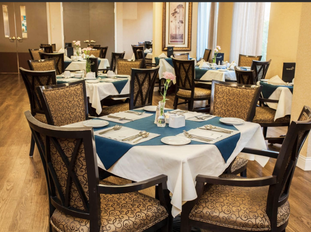 The Edinburgh dining area